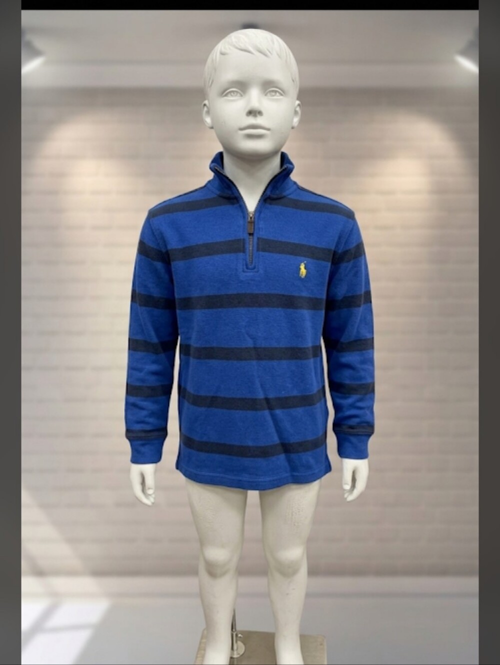 Polo by Ralph Lauren Children's Blue Striped Sweater